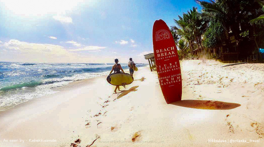 Hikkaduwa Surfing
